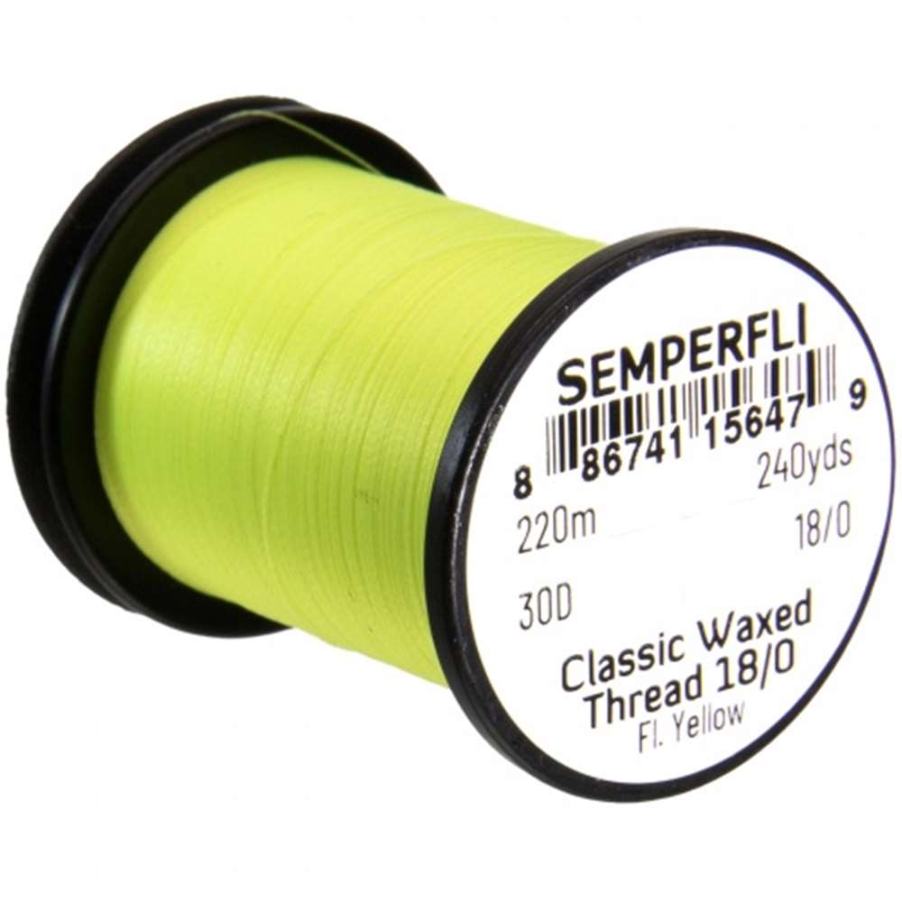 Semperfli Classic Waxed Threads 18/0 30D