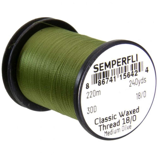 Semperfli Classic Waxed Threads 18/0 30D