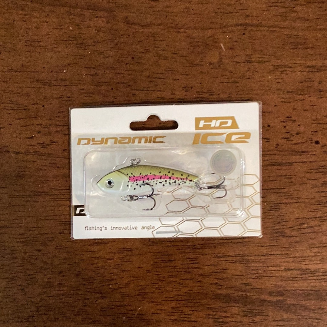 dynamic ice fishing lures HD 2" Micro jigs of the rod as you lift the bait get bites Dynamic Lures HD Trout Lure