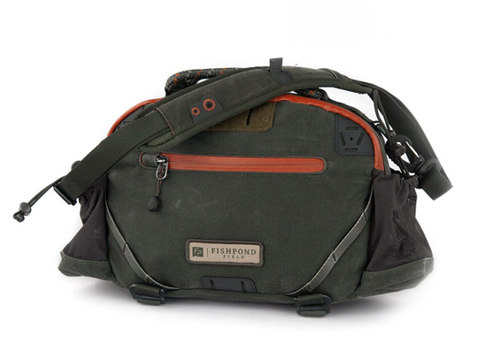 Fishpond Elkhorn Lumbar Pack - Duskwood Waxed Cotton