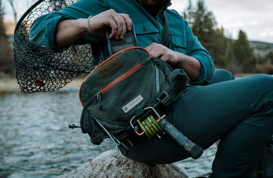 Fishpond Elkhorn Lumbar Pack - Duskwood Waxed Cotton