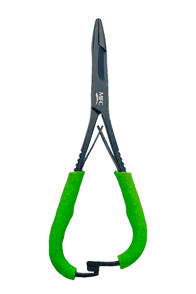 MFC Mitten Scissor Clamp Hot Grip 5.5” Chartreuse