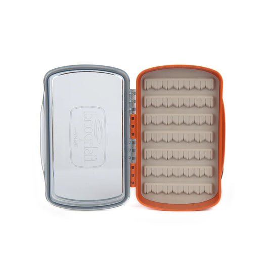 Fishpond Tacky Pescador Fly Box - Small - Clear Burnt Orange