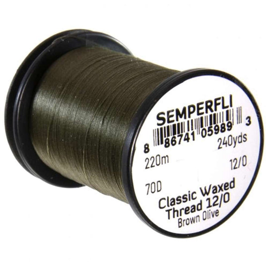 Semperfli Classic Waxed Threads 12/0 70D