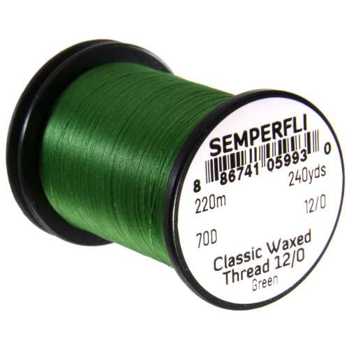 Classic Waxed Thread 12/0 240 Yards Green