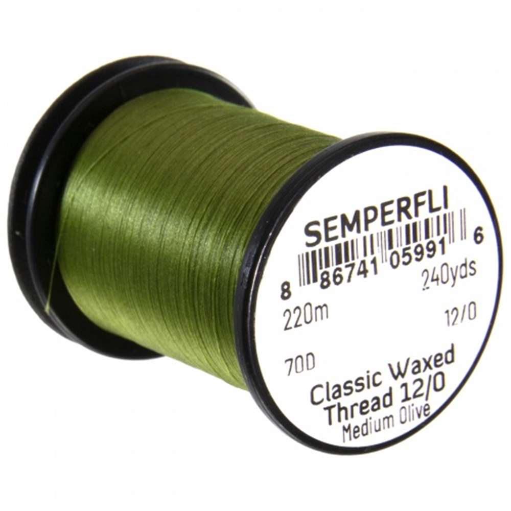 Semperfli Classic Waxed Threads 12/0 70D