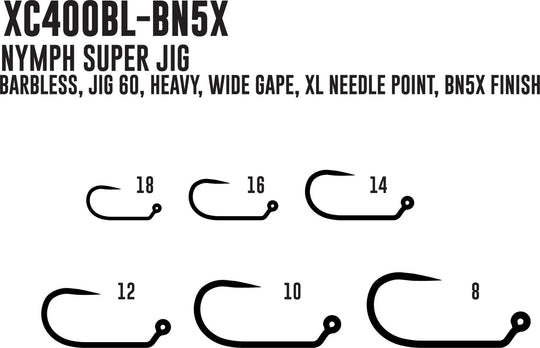 UMPQUA XC400BL BN SUPER JIG