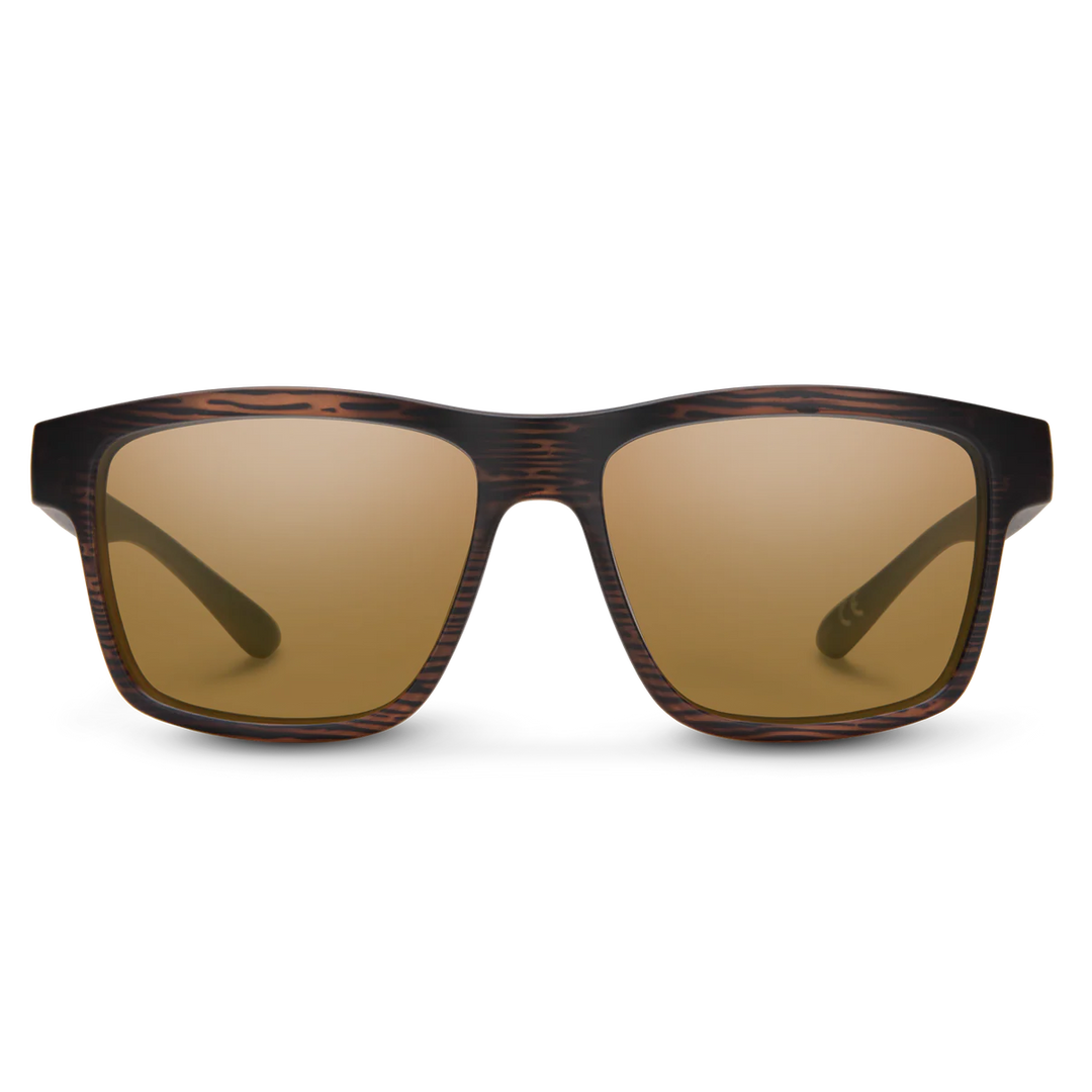 Suncloud - A-Team Burnished Brown - Brown Lens