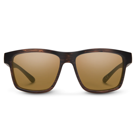 Suncloud - A-Team Burnished Brown - Brown Lens
