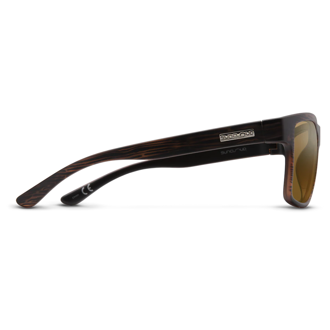Suncloud - A-Team Burnished Brown - Brown Lens