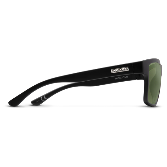 Suncloud - A-Team Matte Black - Gray Green Lens