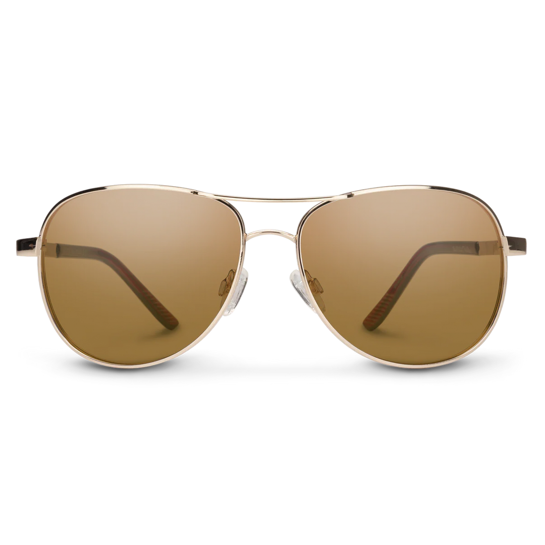 Suncloud - Aviator Gold - Brown Lens