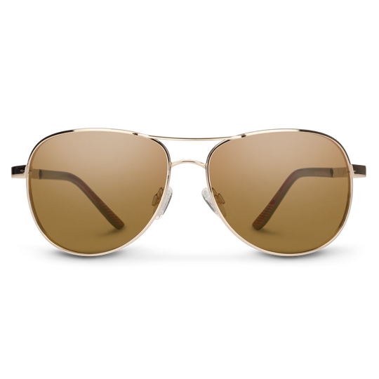 Suncloud - Aviator Gold - Brown Lens