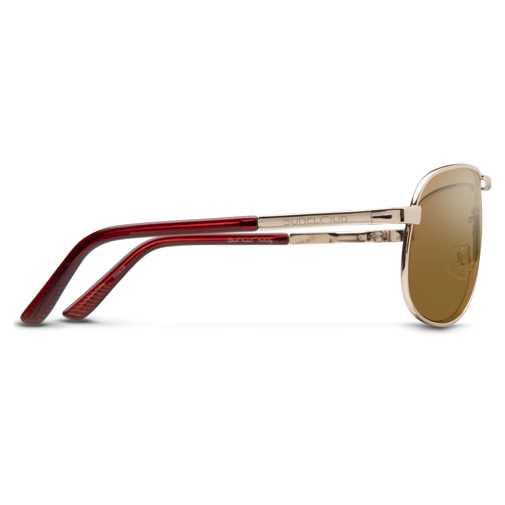 Suncloud - Aviator Gold - Brown Lens