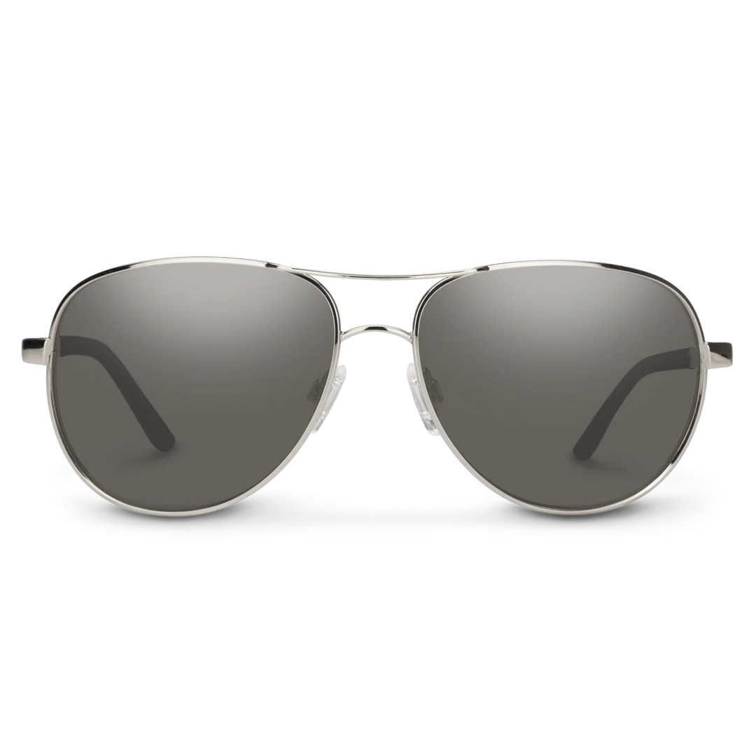 Suncloud - Aviator Silver - Gray Lens