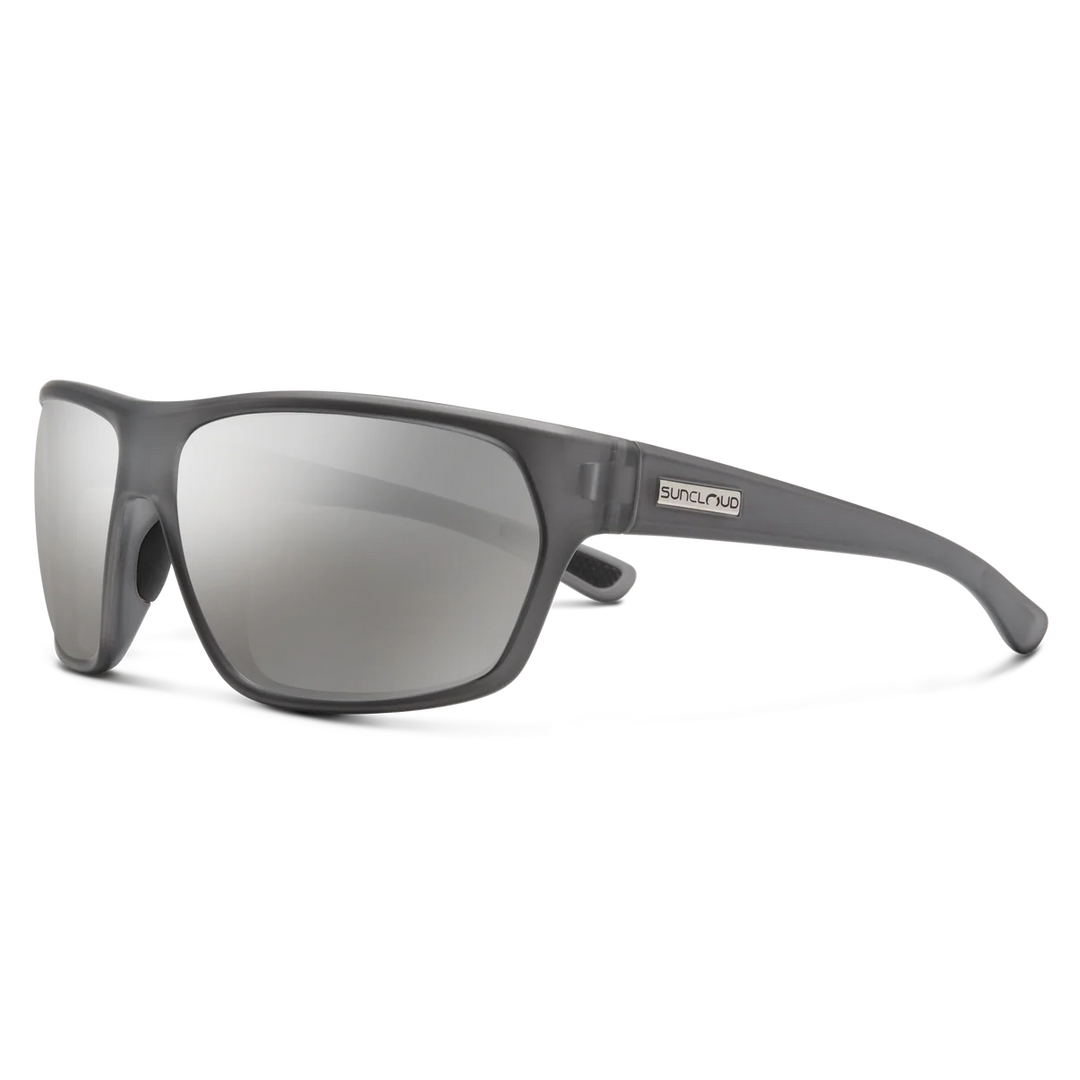 Suncloud - Boone Matte Silver Gray - Silver Mirror Lens