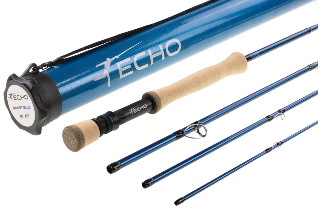 Echo Boost Blue Fly Rod - 9' 8wt
