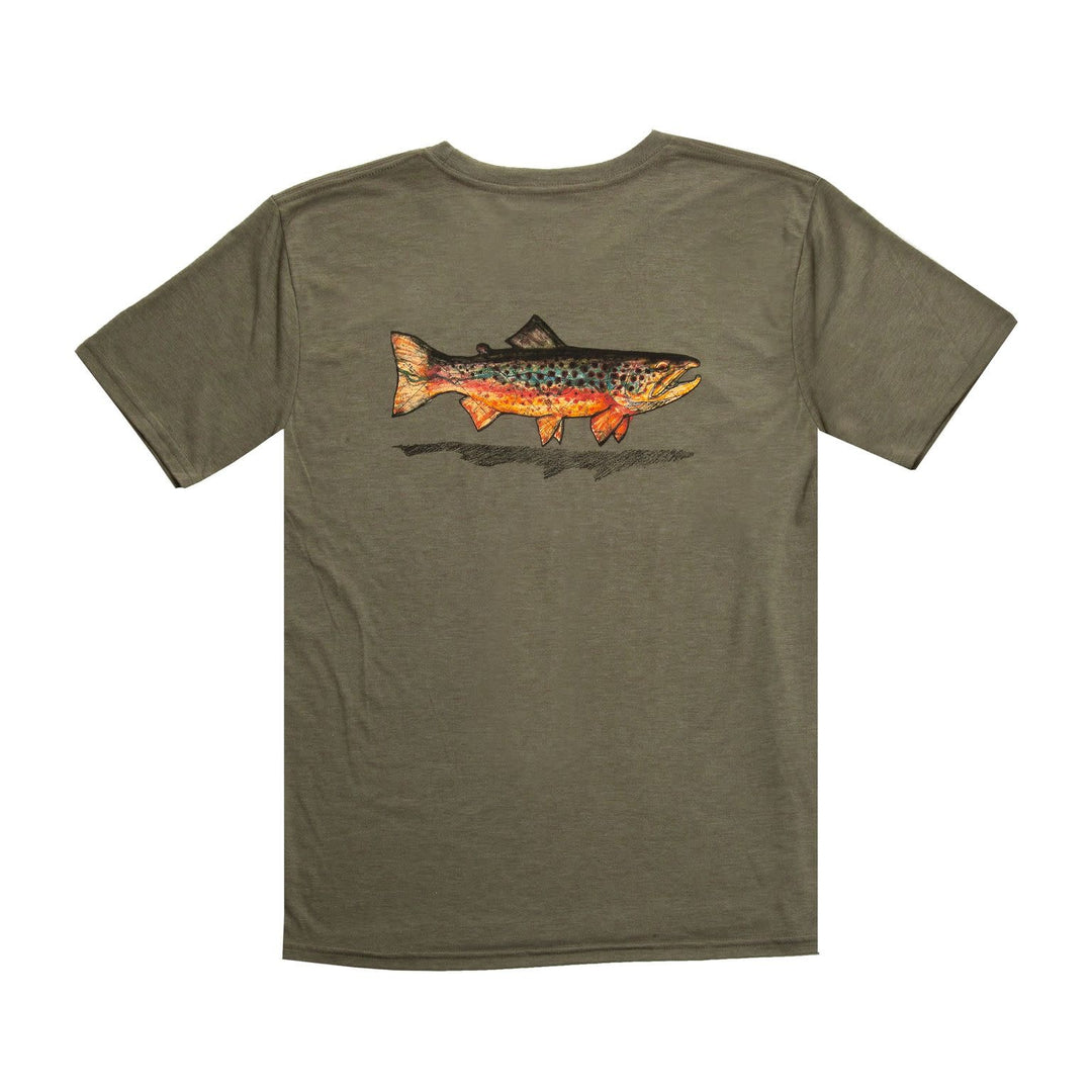 Fishpond Local Shirt- Olive Small