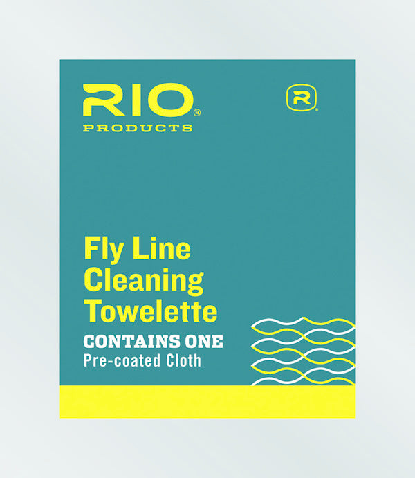 Rio Fly Line Cleaning Towlette - Enhance Performance with Quick and Easy Cleaning