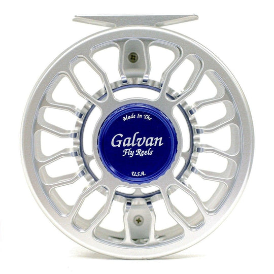 Galvan Grip Clear Blue Hub 7wt Fly Reel