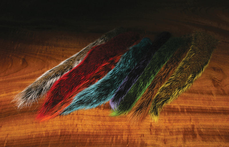 Hareline Fox Squirrel Tail - High-Quality Fly Tying Material