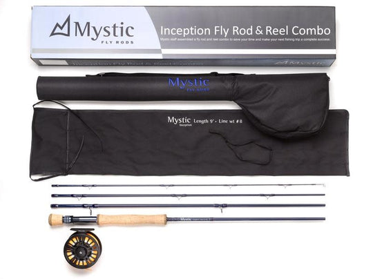Mystic Inception 9' 5WT Combo - Affordable and Complete Fly Fishing Kit