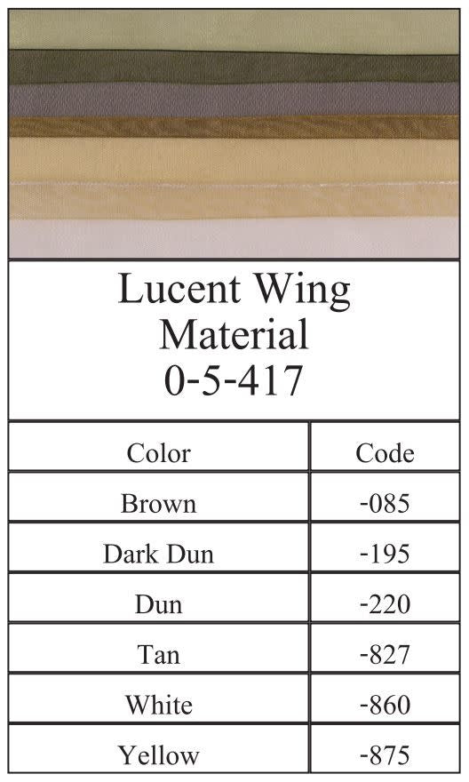 MFC Lucent Wing Material - Premium Mylar Tubing