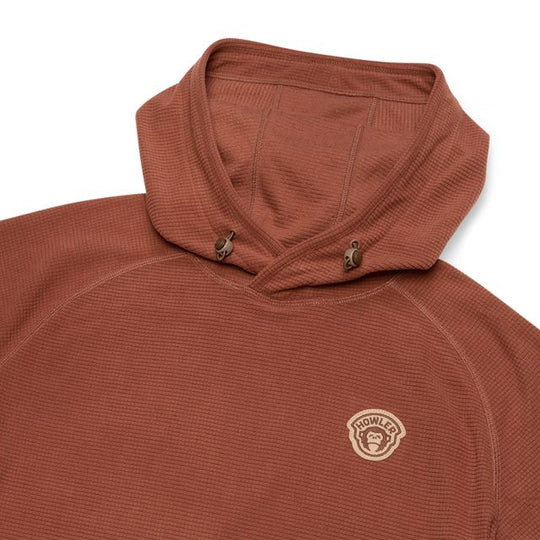 HB Palo Duro Fleece Hoodie - Mink Brown
