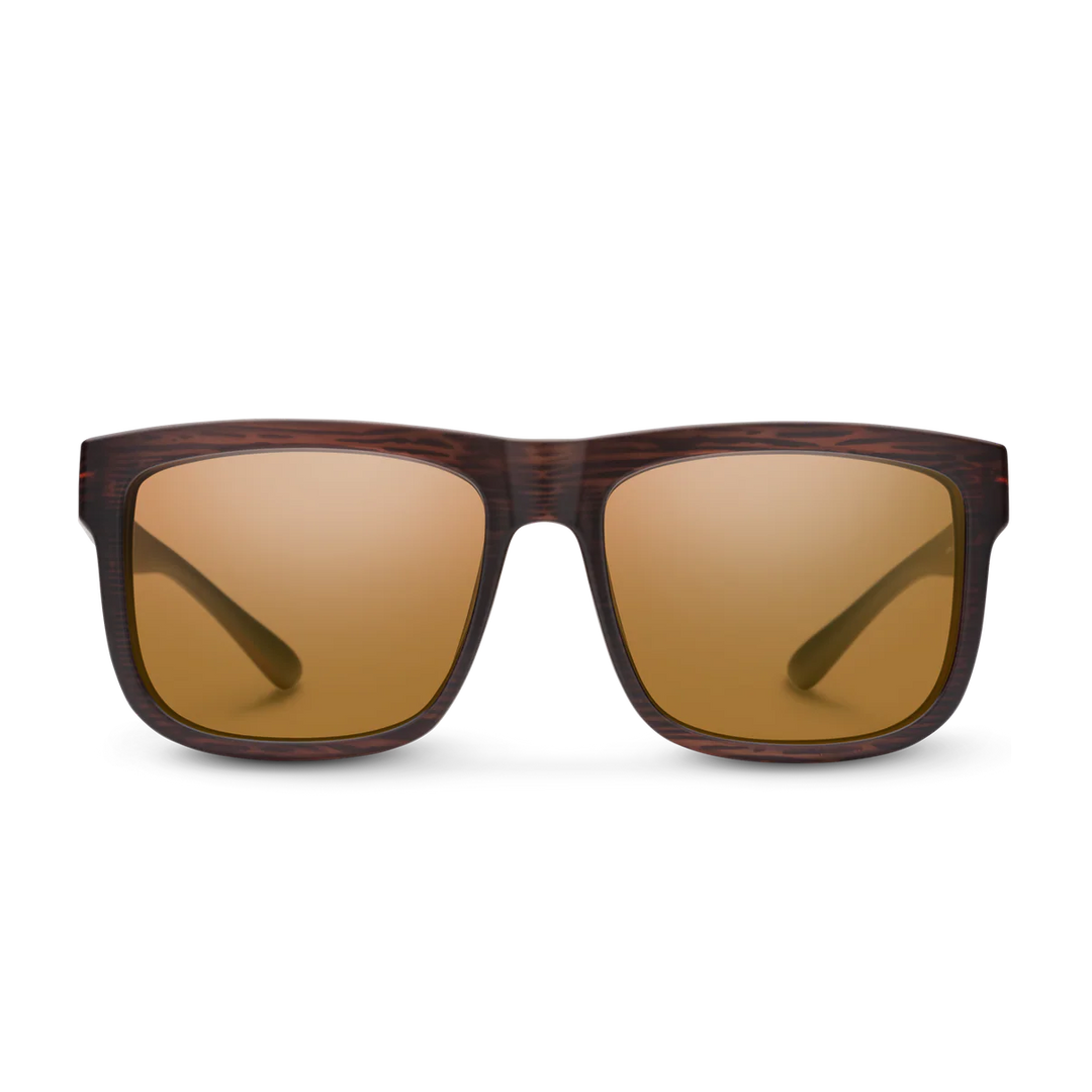 Suncloud - Quiver Matte Burnished Brown - Brown Lens