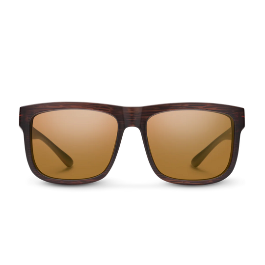 Suncloud - Quiver Matte Burnished Brown - Brown Lens