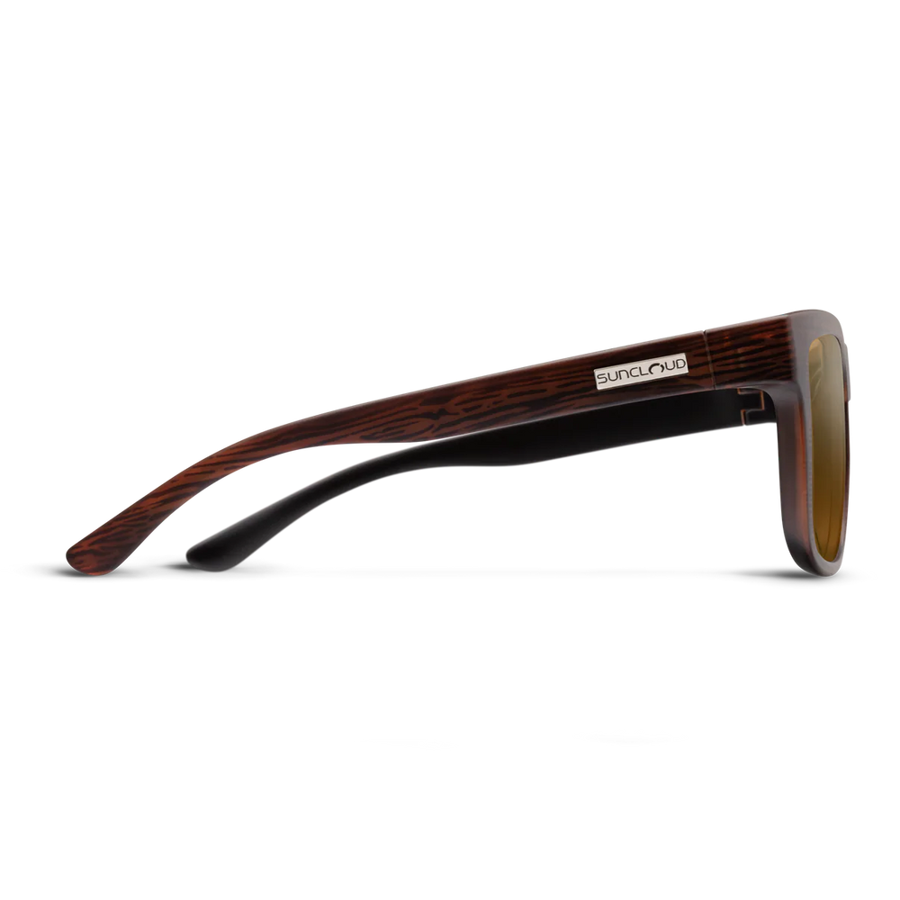Suncloud - Quiver Matte Burnished Brown - Brown Lens