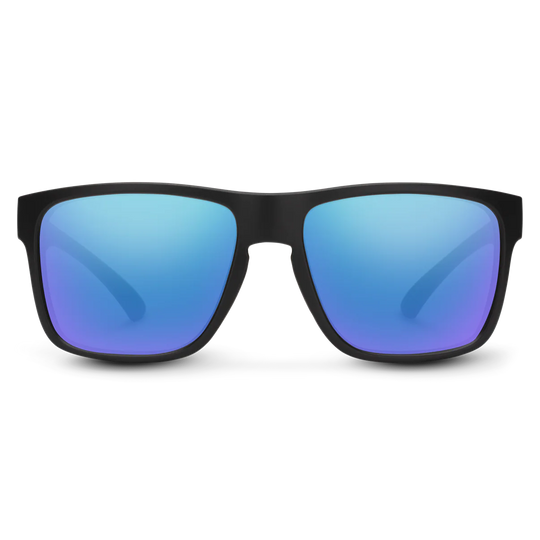 Suncloud - Rambler Matte Black Blue Mirror Lens