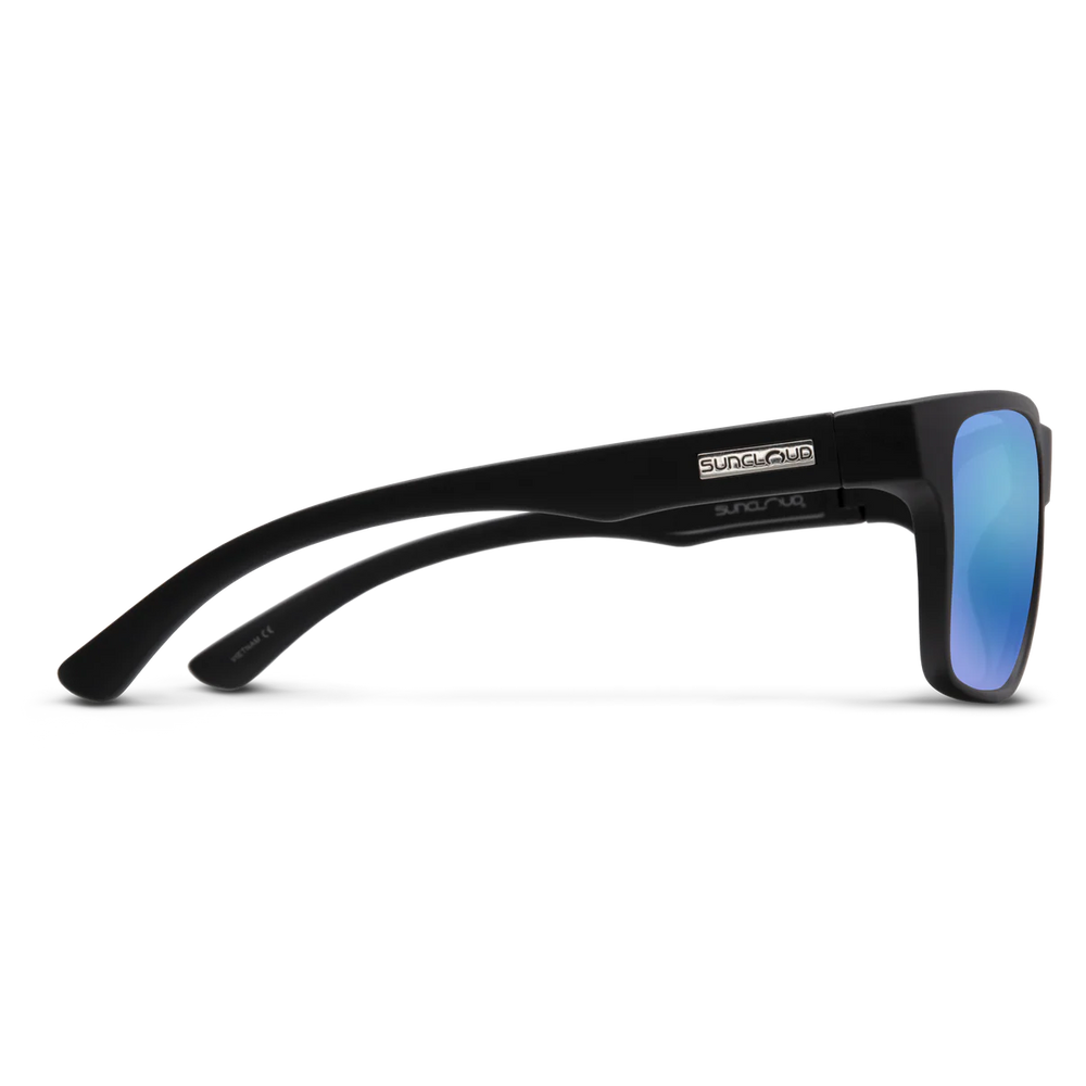 Suncloud - Rambler Matte Black Blue Mirror Lens