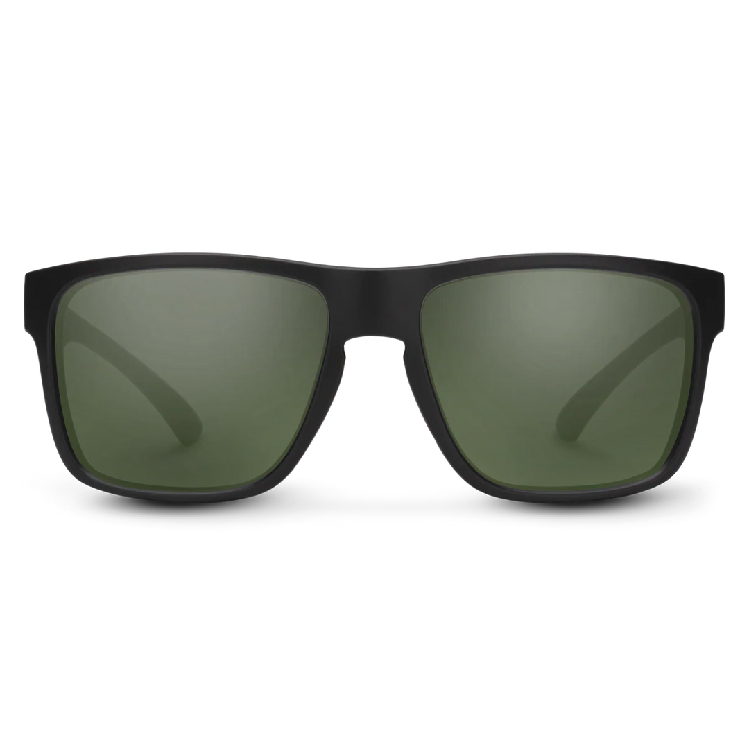 Suncloud - Rambler Matte Black Polarized Gray Green Lens