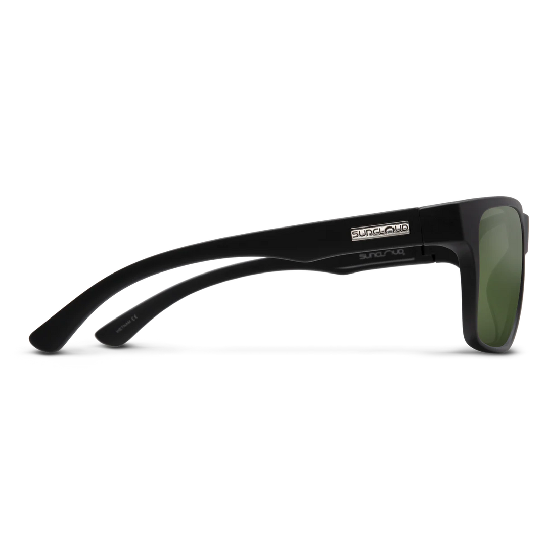 Suncloud - Rambler Matte Black Polarized Gray Green Lens