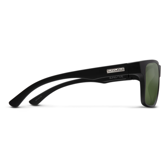 Suncloud - Rambler Matte Black Polarized Gray Green Lens