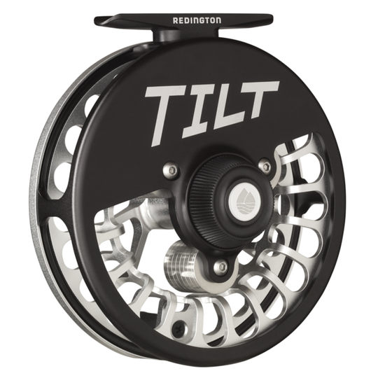 Redington Tilt Euro Nymph Fly Reel - Black/Silver