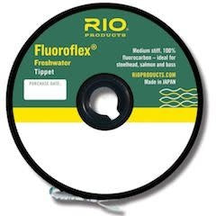 RIO Fluoroflex Freshwater Tippet - 100% Fluorocarbon Tippet Material for Steelhead, Salmon, Trout, and Bass