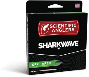 Scientific Anglers Sharkwave GPX WF 3 Float -Chartruese/Dk Willow/Willow - Best for large dry flies, nymphs, and streamers