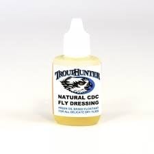 Trout Hunter CDC Fly Dressing - Real Waterfowl Preen Oil - Conditioning and Flotational Agent