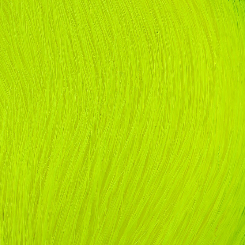 Deer Belly Hair Dyed From White